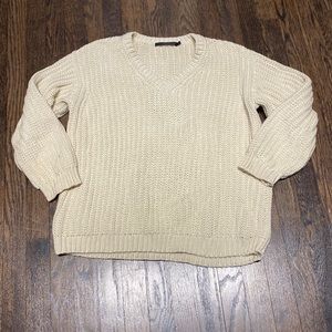 Tan sweater